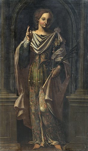 "Santa Lucia" Cercle of Paolo Caliari